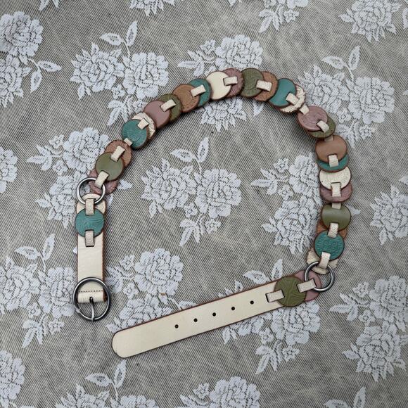 Fossil Leather Discs Belt – Size Medium main image 4